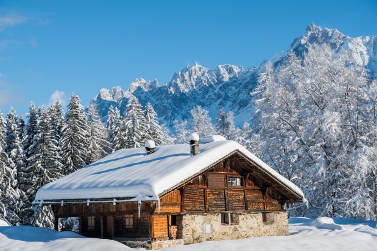 Mont Blanc winter